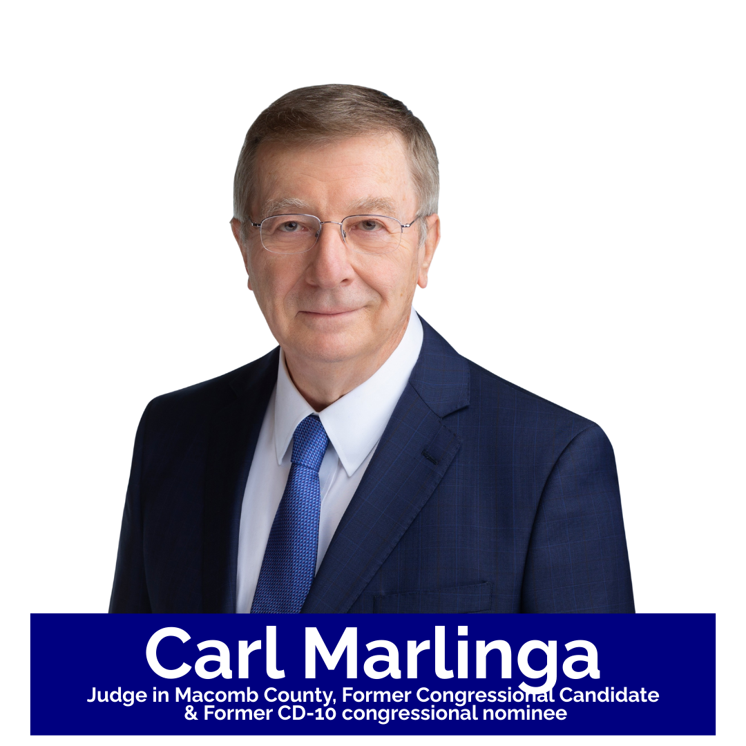 Image of Carl Malinga.  Judge in Macomb County.  Former Congressional Candidate &amp; Former CD-10 Congressional nominee.